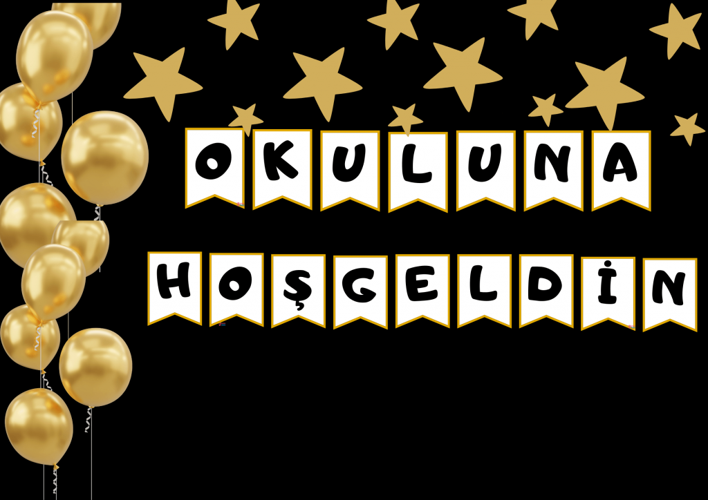 Okuluna Hoş Geldin Pano Yazısı Annenin Okulu
