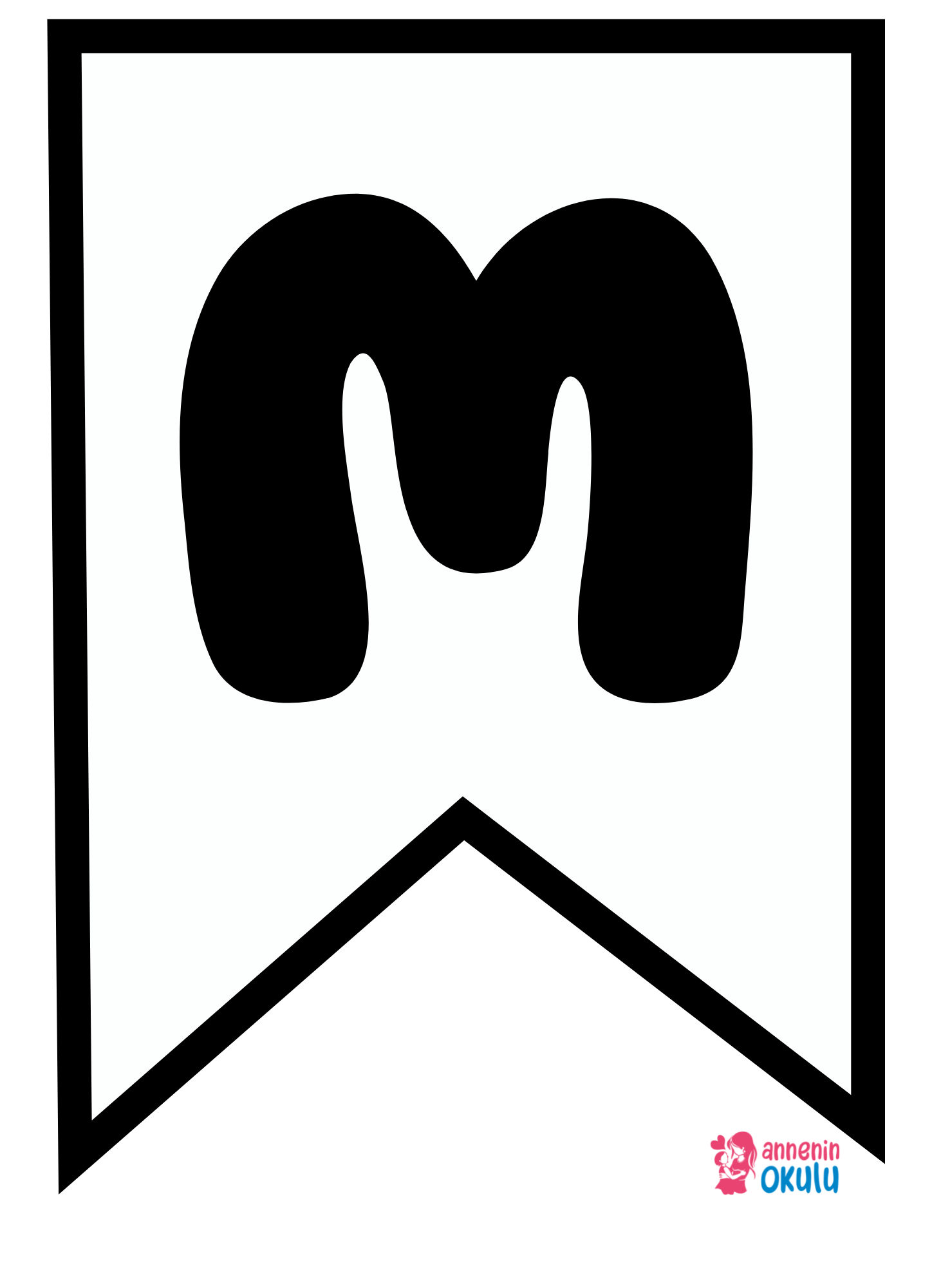 Emanetin Emin Ellerde Banner Pano Yazısı - Annenin Okulu