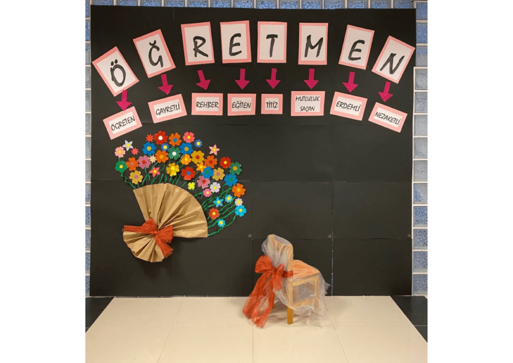 Öğretmenler günü pano yazısı