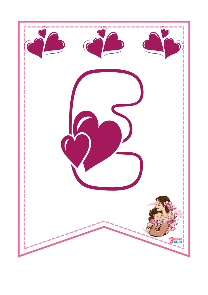 Benim Annem Bir Melek Pano Yazısı - Annenin Okulu